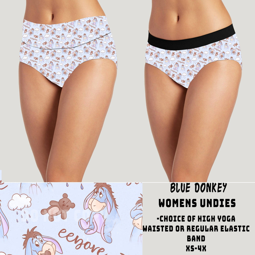 CAMI/UNDERWEAR RUN- BLUE DONKEY-WOMENS UNDERWEAR