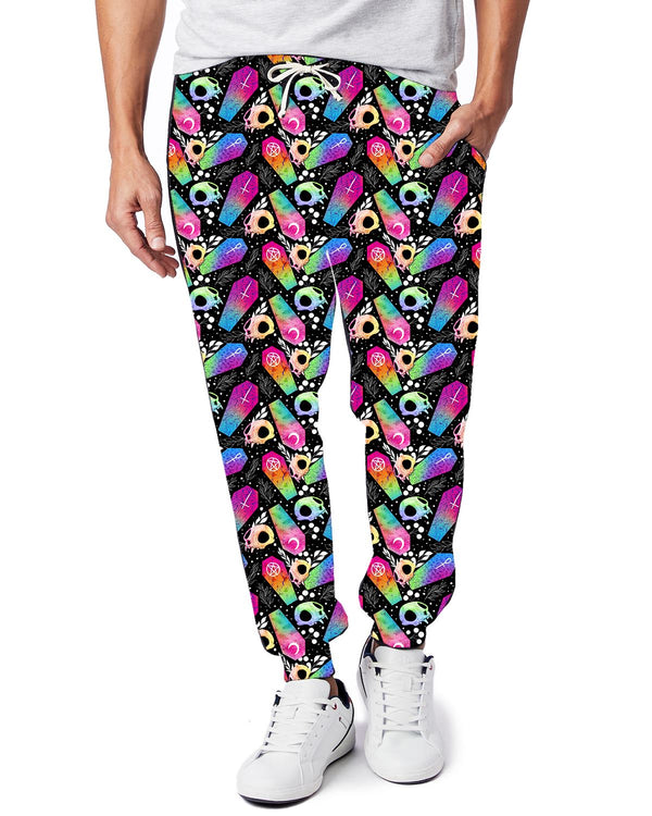 SPOOKY LF RUN- COFFINS POCKET LEGGINGS AND JOGGERS