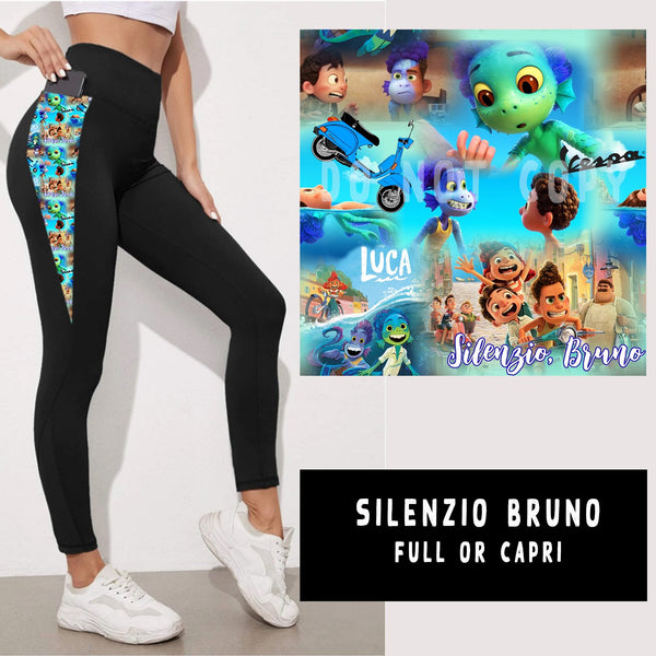 OUTFIT RUN 5-SILENZIO BRUNO  LEGGINGS/CAPRI/JOGGERS