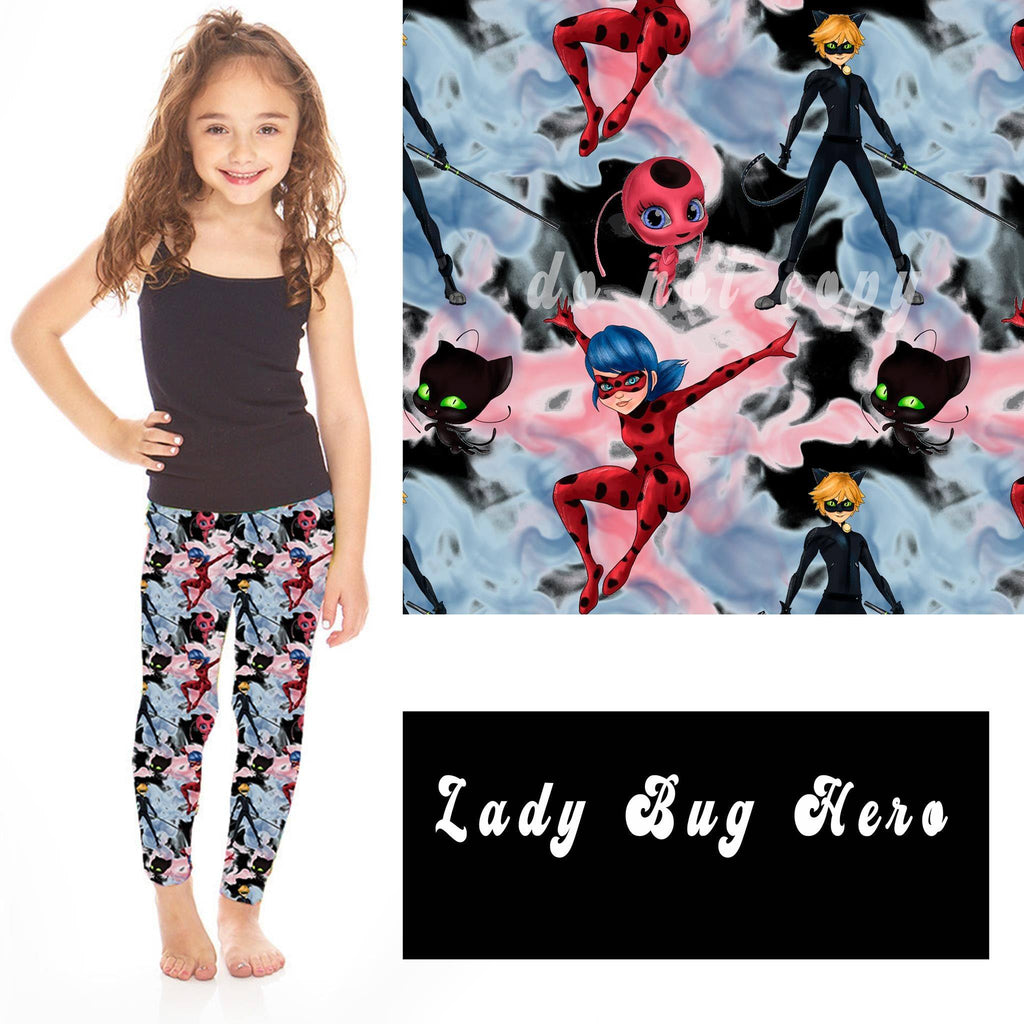 SPRING BASH RUN-LADY BUG HERO LEGGINGS/JOGGERS