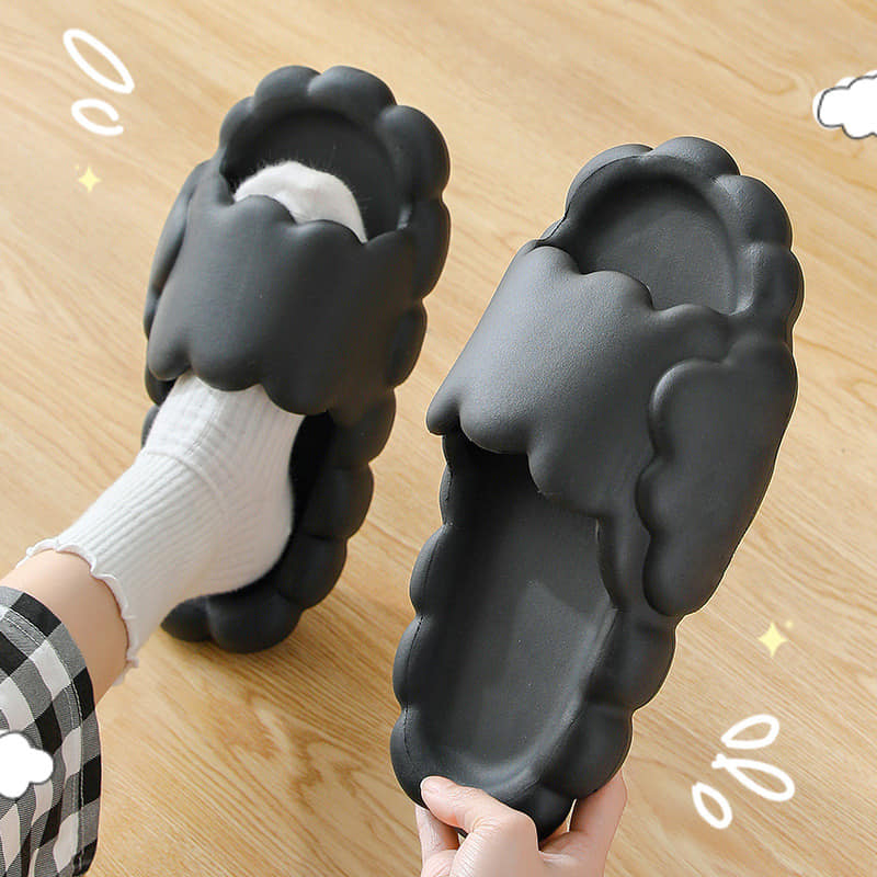 Happy Cloud House Slippers