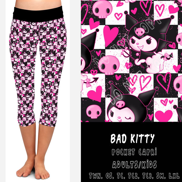 BATCH 71 -BAD KITTY-LEGGINGS/CAPRI