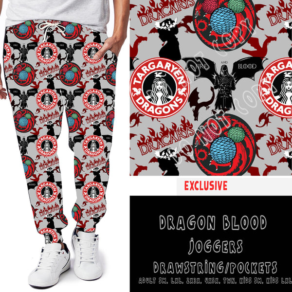 BATCH 69-DRAGON BLOOD- LEGGINGS/JOGGERS