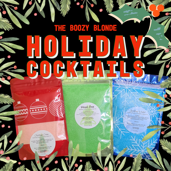 Christmas Holiday Glittering Cocktail Mix: The Mean One