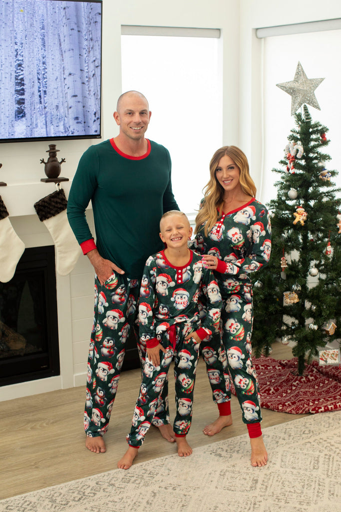 In Production:Round#1-Christmas Family Pajama -#3-Penguin