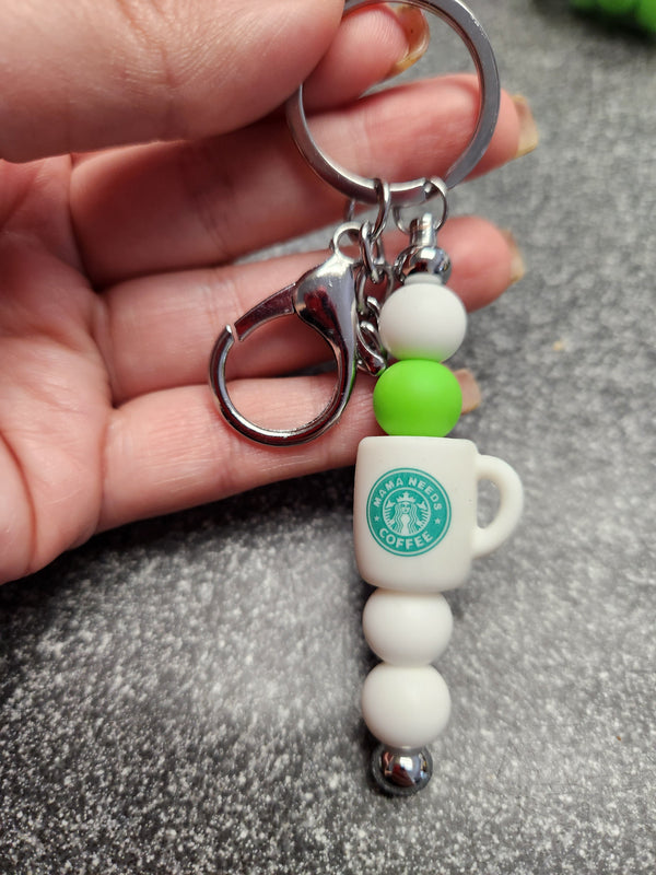 Corgi Silicone Beaded Pen or Keychain