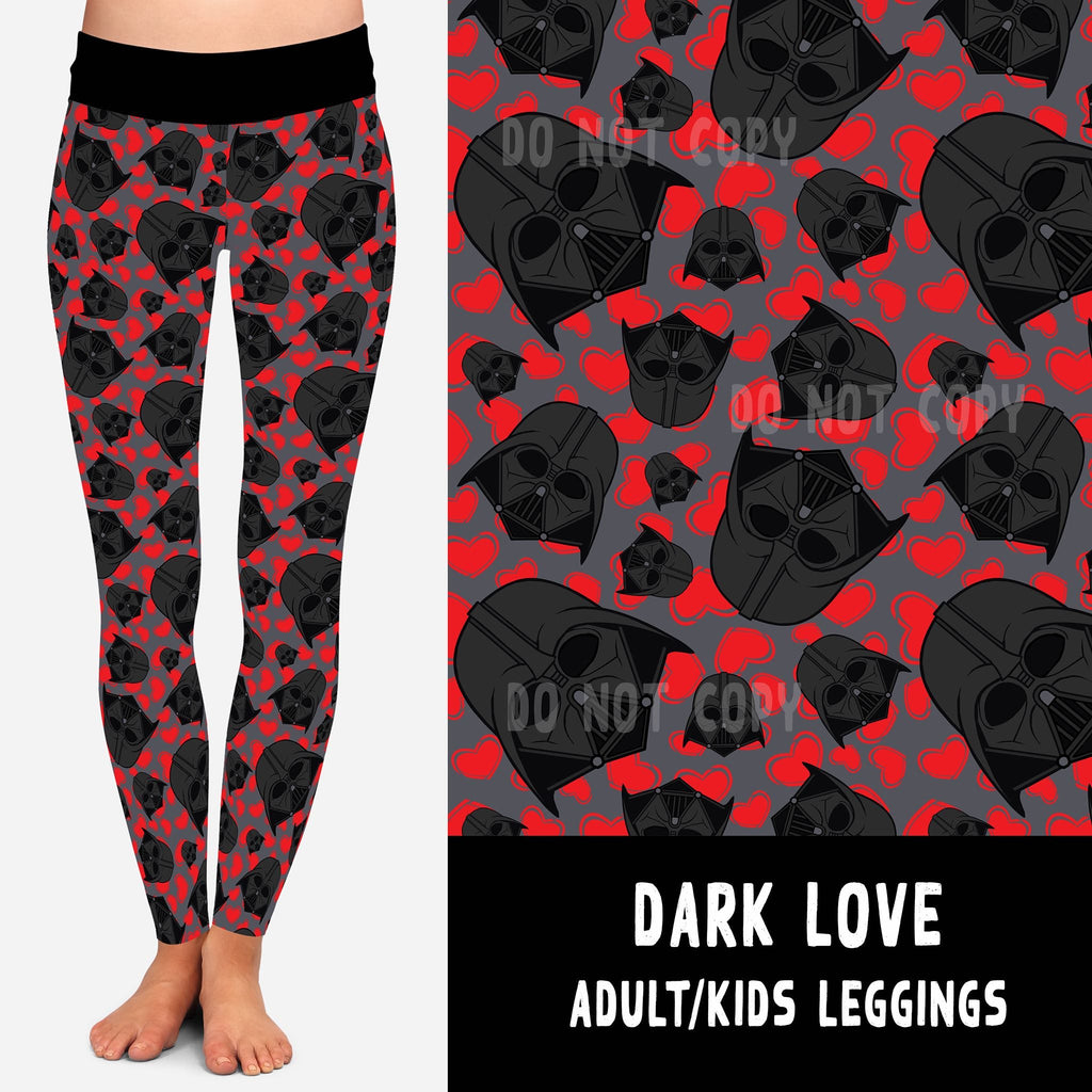 LUCKY IN LOVE-DARK LOVE LEGGINGS/JOGGERS