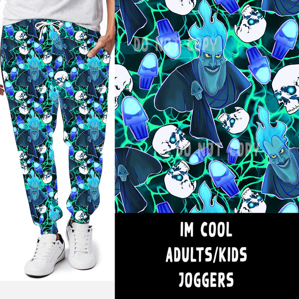 VILLAIN VIP RUN-IM COOL LEGGINGS/CAPRI/JOGGERS