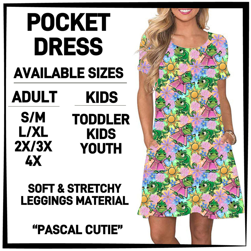 P3KD - Pascal Cutie Pocket Dress - Preorder ETA: Early March