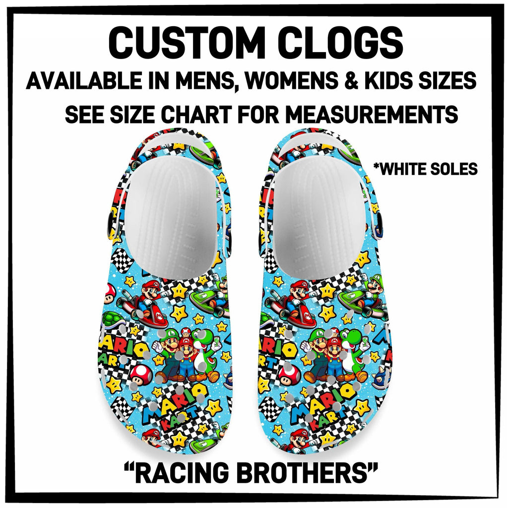 C5RK - Racing Brothers Custom Clogs - Preorder ETA: Late March