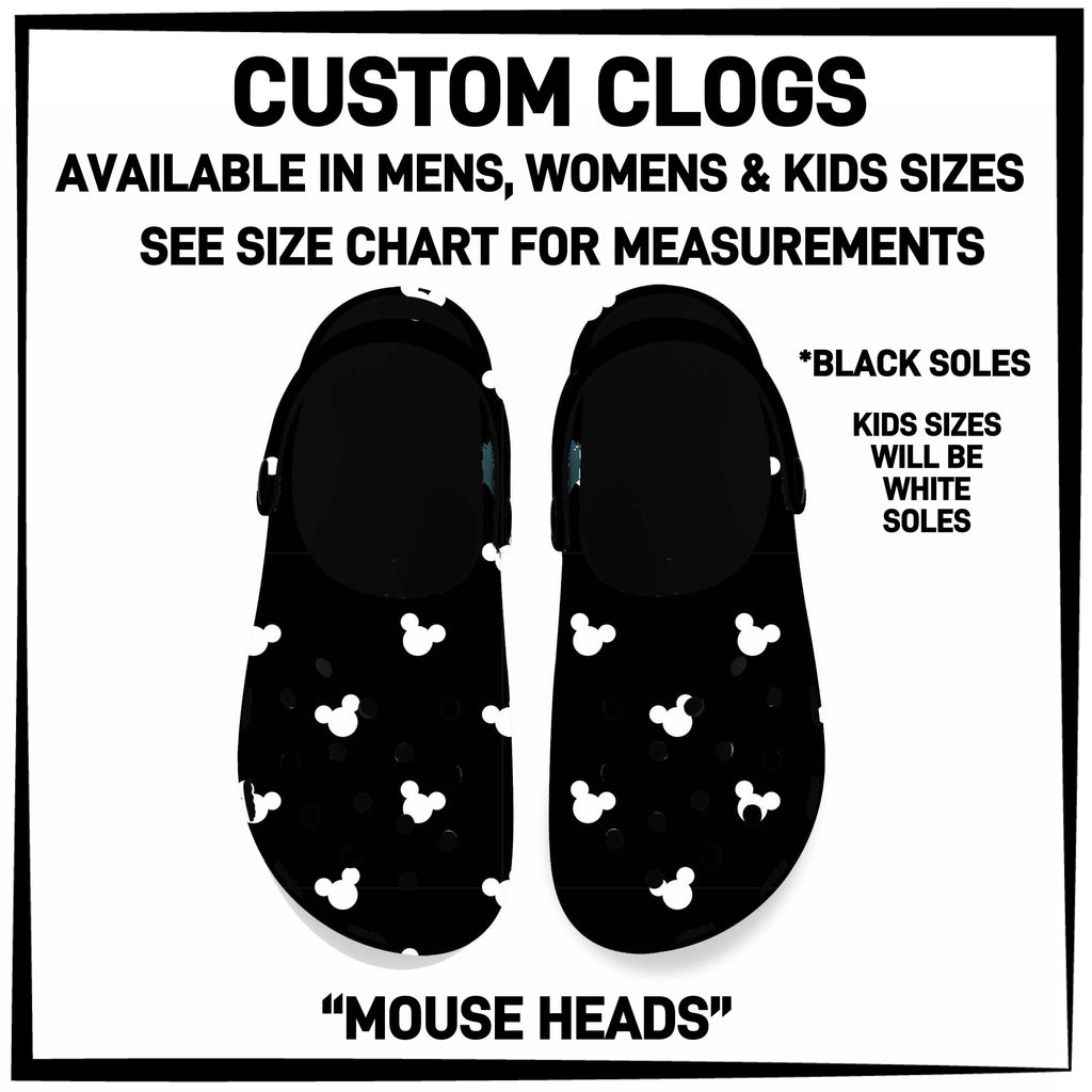 C5RK - Mouse Heads Custom Clogs - Preorder ETA: Late March