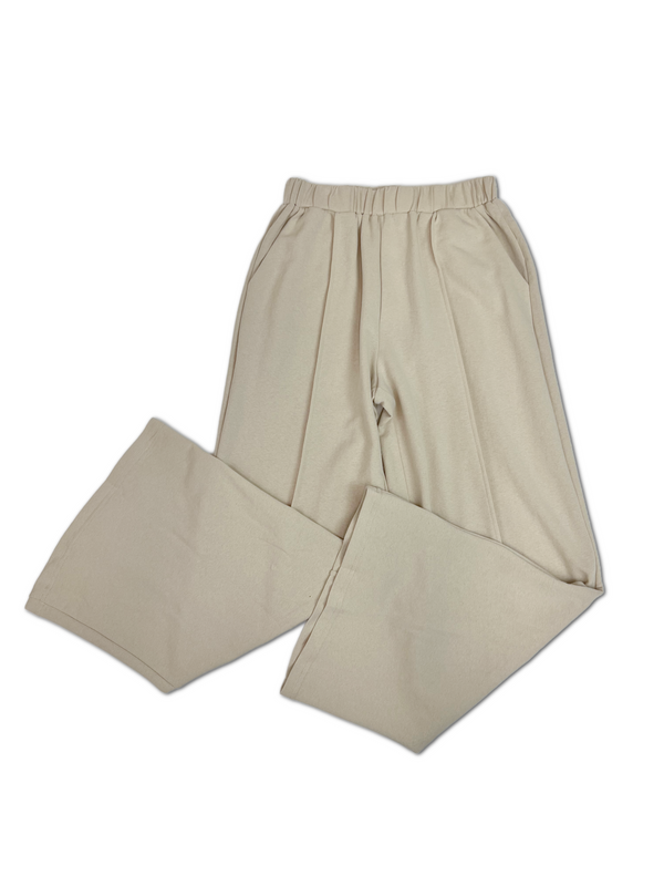 A Classy Girl Wide Leg Pants - Beige