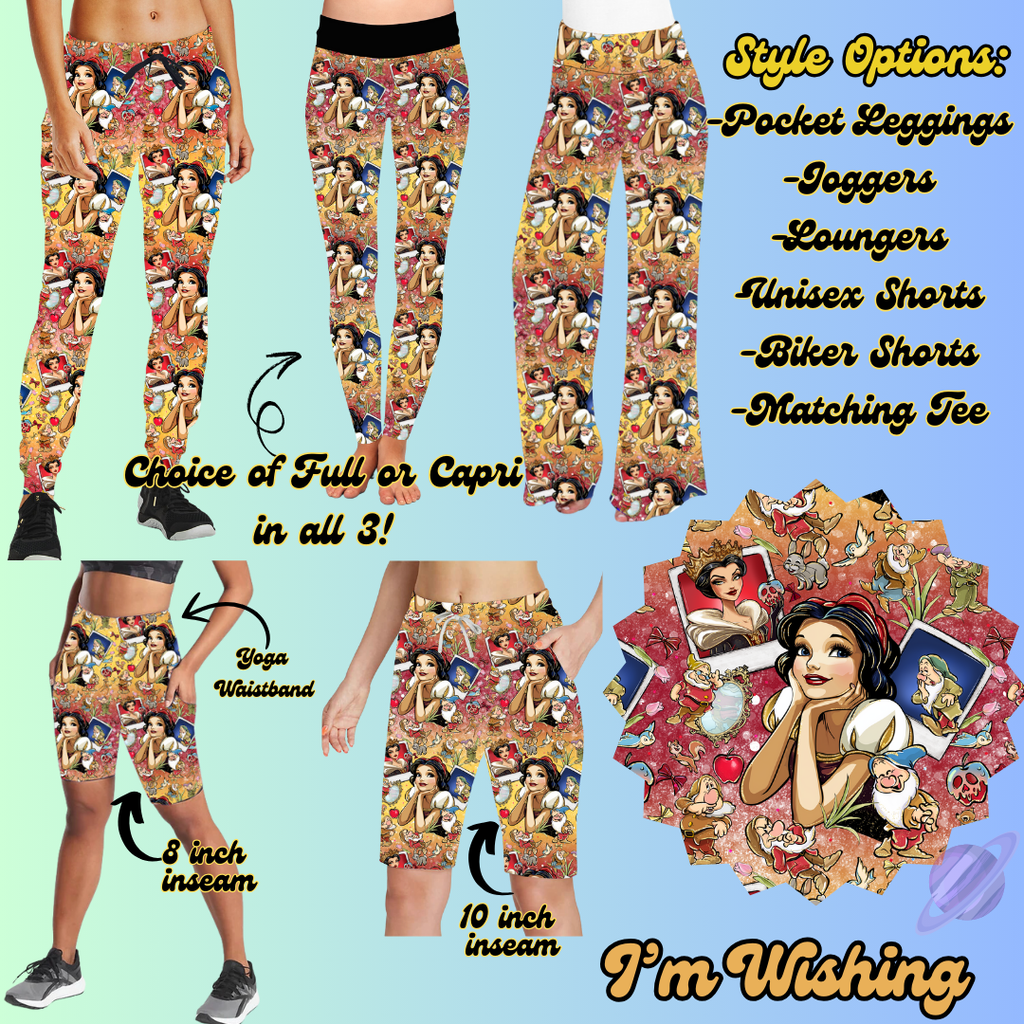 I'M WISHING- LEGGING/JOGGER/LOUNGER/SHORTS - ALL THINGS MAGICAL PREORDER CLOSING 2/4