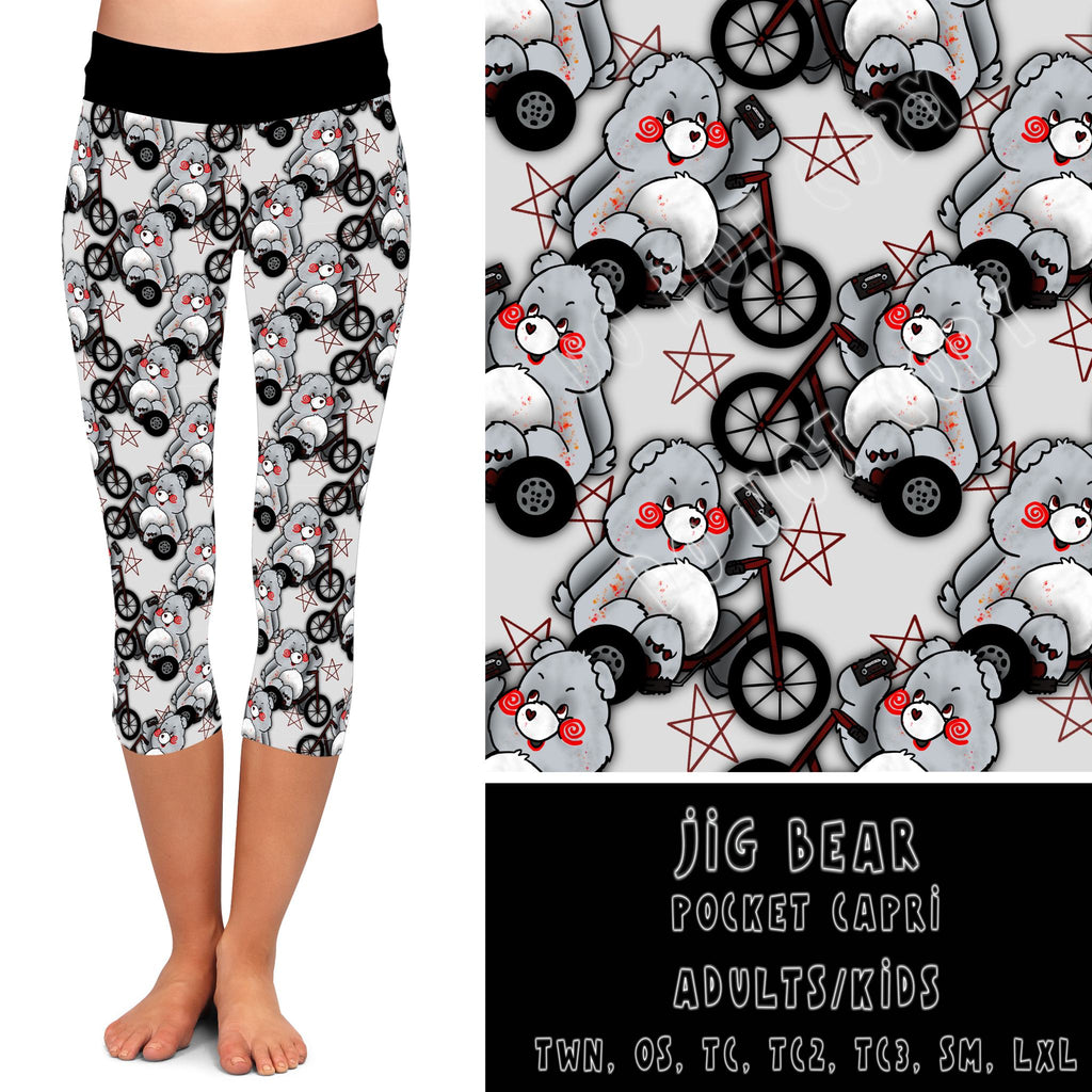 BEARY SCARY RUN- JIG BEAR-LEGGINGS/CAPRI/JOGGER/JOGGER CAPRI