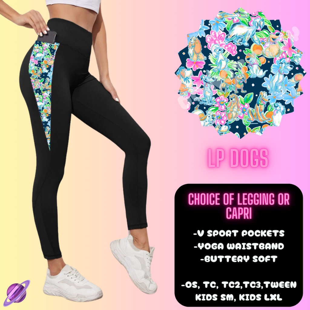 LP DOGS LEGGING/CAPRI-OUTFIT RUN PREORDER CLOSING 1/10