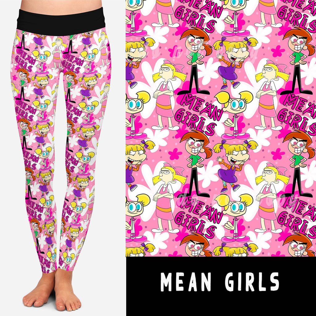 90'S TOON RUN- MEAN GIRLS LEGGINGS/JOGGERS