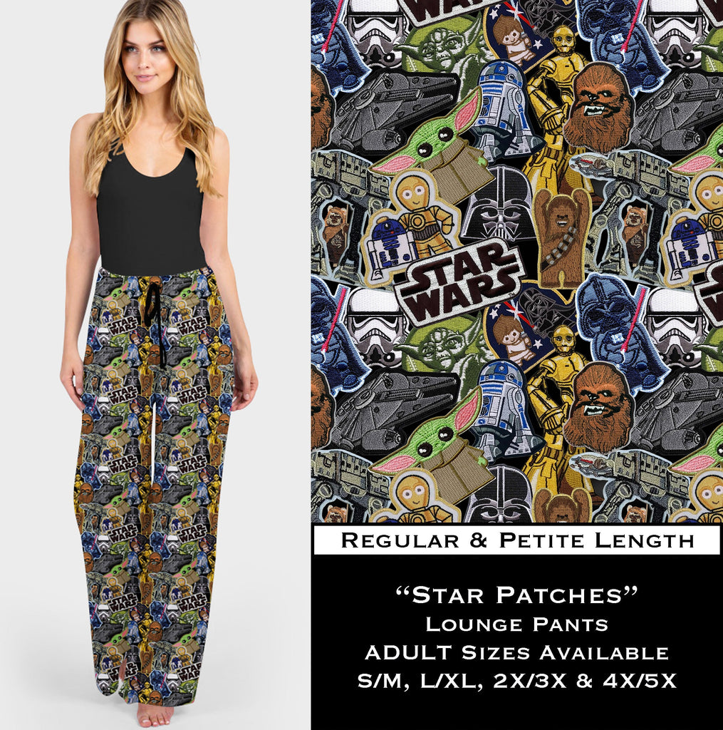 Star Patches Lounge Pants