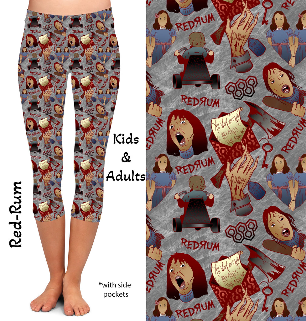 red rum - Capri Legging with Pockets