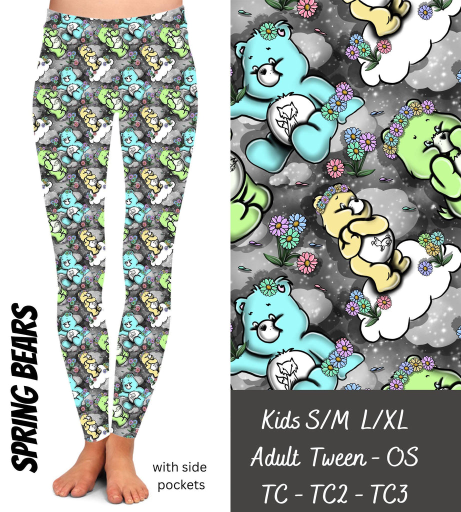 Spring Bear - Full Leggings with Pockets