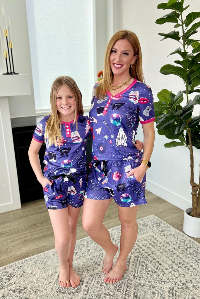 Preorder:Matching Dino Short PJ Set -#5-Kama 1989(Close 3.8.2024)