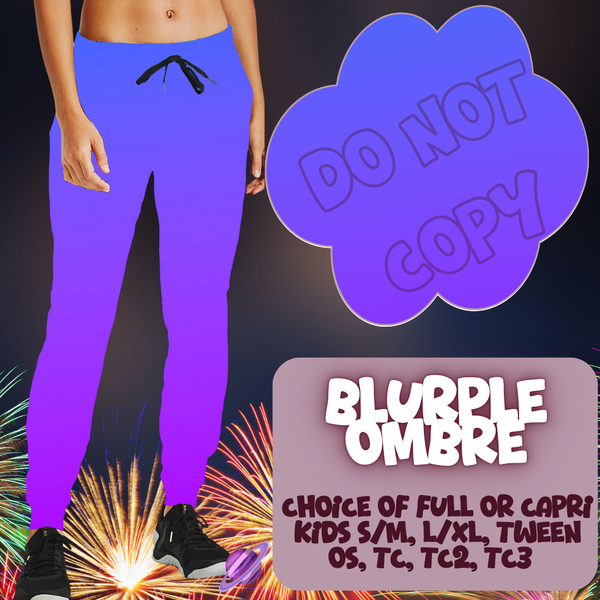 BLURPLE OMBRE - SKIRT/LEGGING/JOGGER/LOUNGER - OMBRE RUN 3 PREORDER CLOSING 1/17