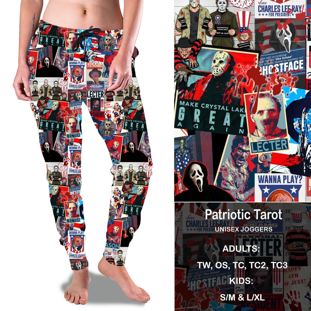 Patriotic Tarot - Full & Capri Joggers