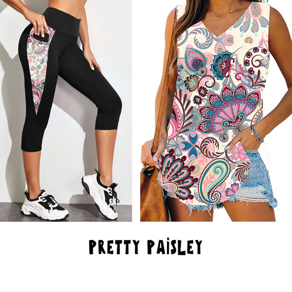 PPO RUN-PRETTY PAISLEY LOUNGE TANK