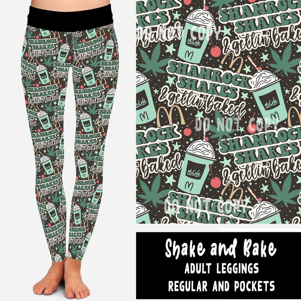 SPRING BASH RUN-SHAKE AND BAKE LEGGINGS/JOGGERS