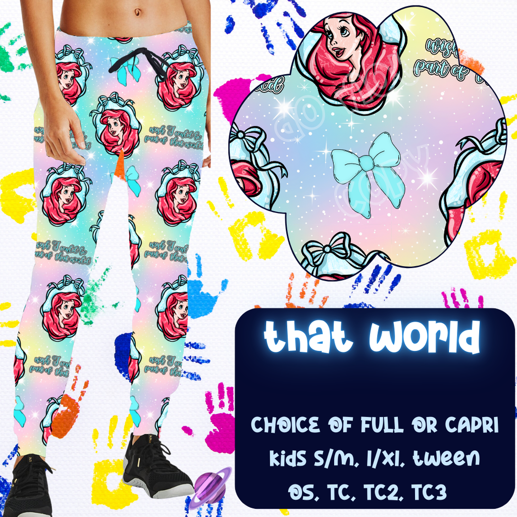 THAT WORLD - FUN KIDS RUN - JOGGER/CAPRI PREORDER CLOSING 11/5